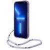 Guess GUHCP14XHGCOHU iPhone 14 Pro Max 6,7 fioletowy/purple hardcase Translucent Pearl Strap